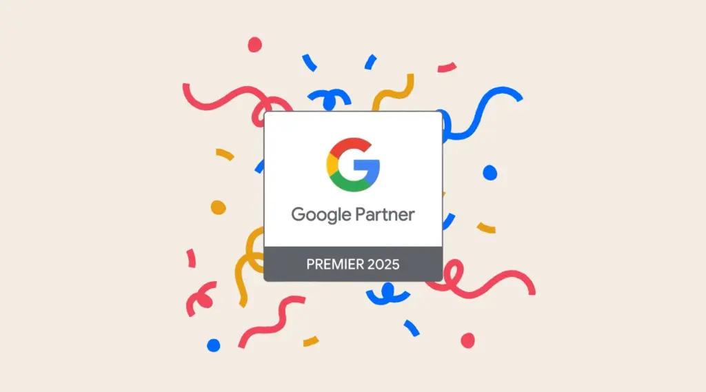 Selo Google Partner Premier 2025