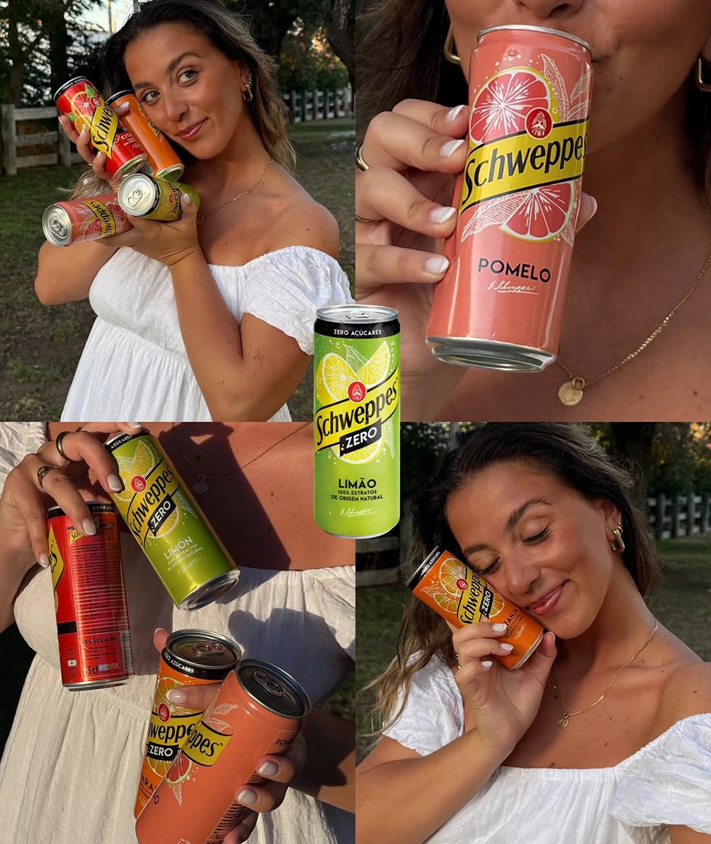 Criativo 6 campanha UGC Schweppes