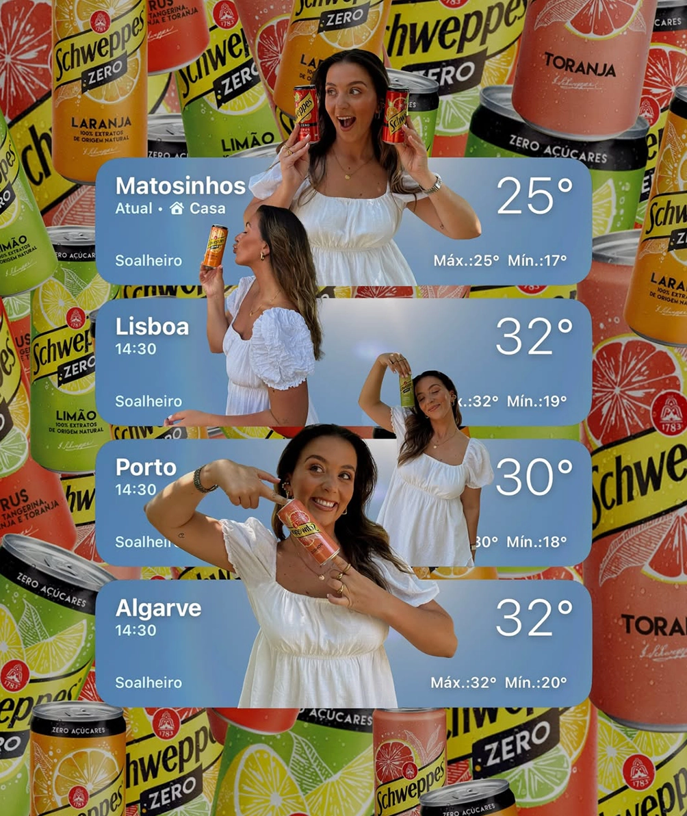 Criativo 7 campanha UGC Schweppes